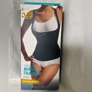 NWOT: 2XL Semi Vest Waist Trainer Black (#42)
